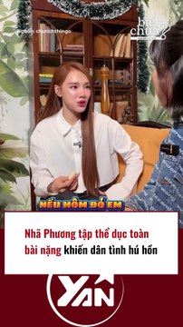 Nhã Phương tập thể dục toàn bài nặng khiến dân mạng hú hồn