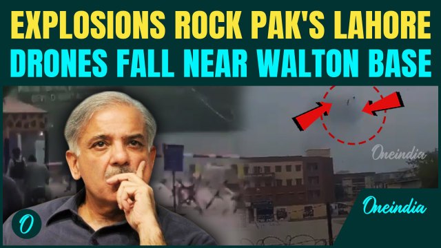 BREAKING: Explosions Rock Pakistan's Lahore, Smoke Clouds Rise A Day After Massive Indian Airstrikes