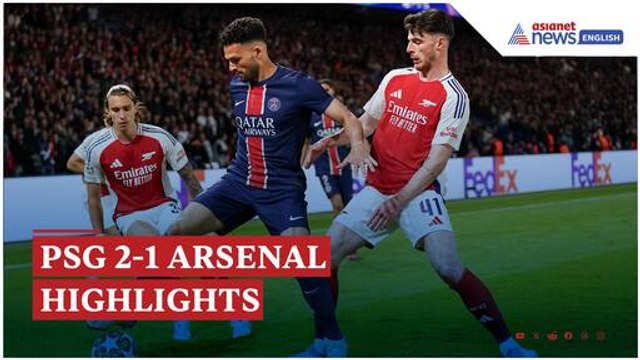 PSG 2-1 Arsenal Highlights: Ruiz & Hakimi Fire PSG Into League Final With Stunning Semifinal Win