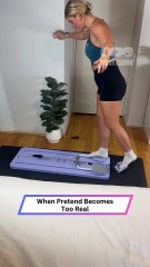 Hilarious Fitness Fail: Fake Fall Turns Into Comedy Gold! 😂