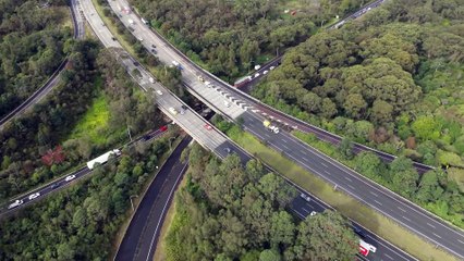 M1 Motorway metal shard incident