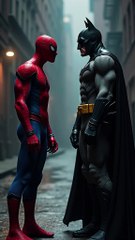 Batman X Spiderman AI Fusion Part 2