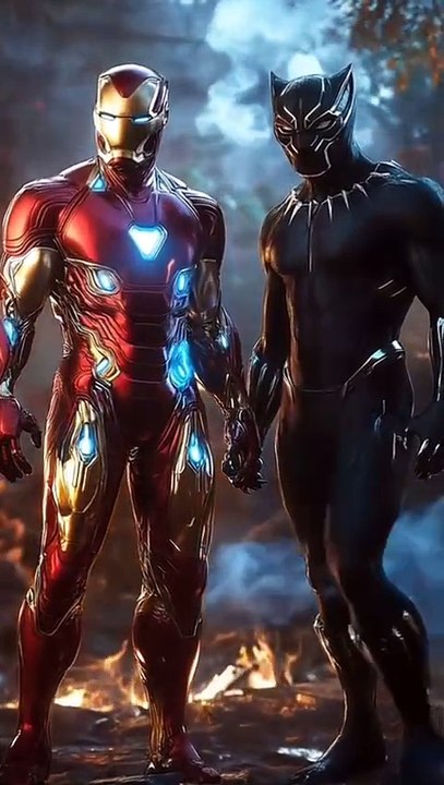 Ironman X Black Panther Ai Fusion