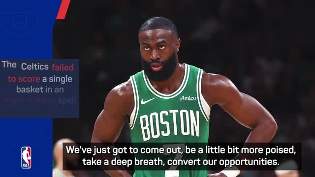 'Inexcusable' - Jaylen Brown as Celtics collapse again