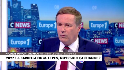 Nicolas Dupont-Aignan : «La France ne mérite plus cette politique politicienne»