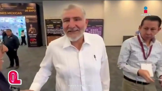 “No doy declaraciones”. Así respondió Adán Augusto a un reportero