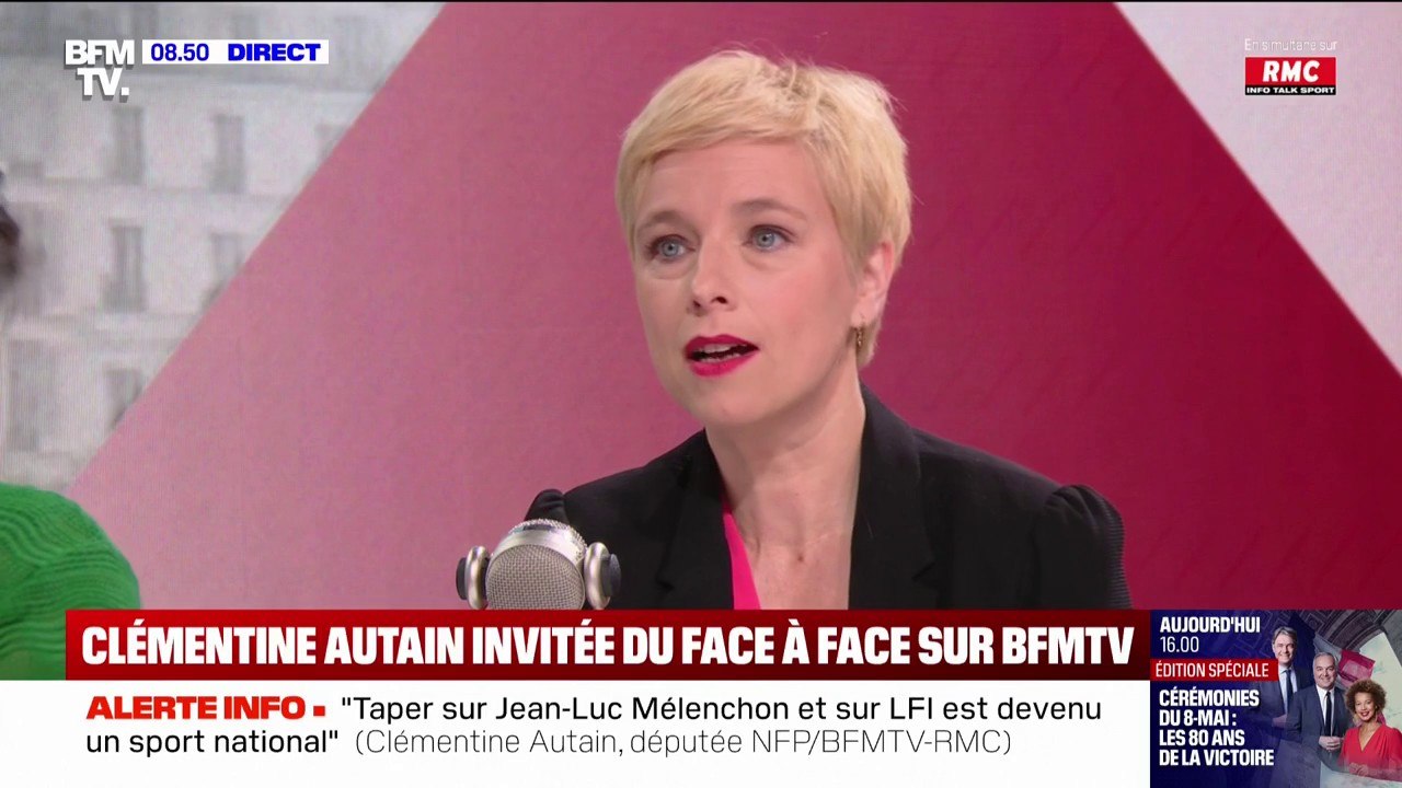 "Oui, elle a dit : 'Tremble'": Clémentine Autain confirme les intimidations de Sophia Chikirou