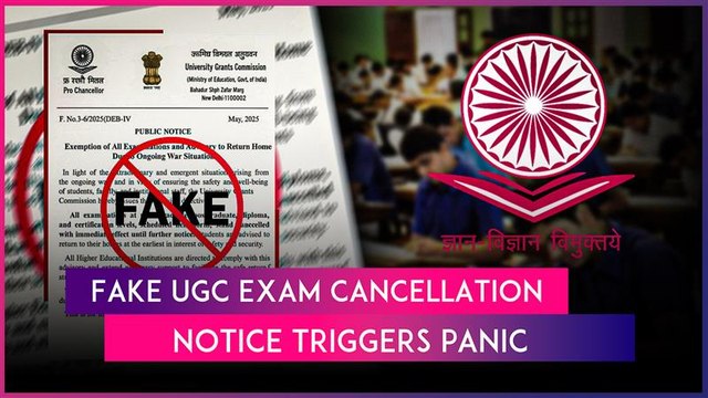 ‘No Exams Cancelled’: UGC Clarifies As Fake Exam Cancellation Notice Over ‘War Situation’ Goes Viral