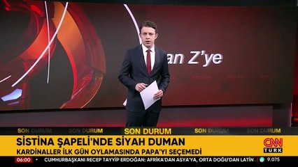 Sistina Şapeli'nde siyah duman! YENİ PAPA KİM OLACAK?