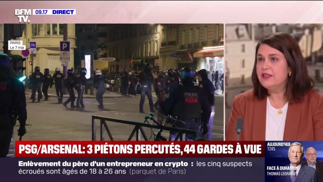 PSG- Arsenal: 44 personnes en garde à vue, une personne en urgence absolue