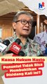 Kuasa Hukum Hasto, Penuntut Tidak Bisa Membuktikan Disidang Kali Ini?