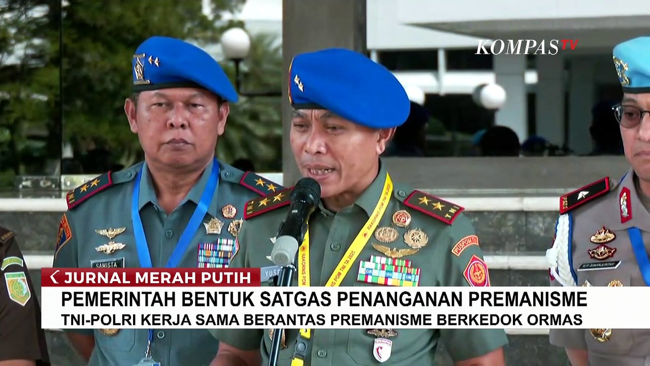 Tindak Tegas Ormas Pemerintah akan Bentuk Satgas Penanganan Premanisme, TNI-Polisi Bekerja Sama