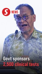 Govt sponsors 2,500 clinical tests at more than 260 sites nationwide