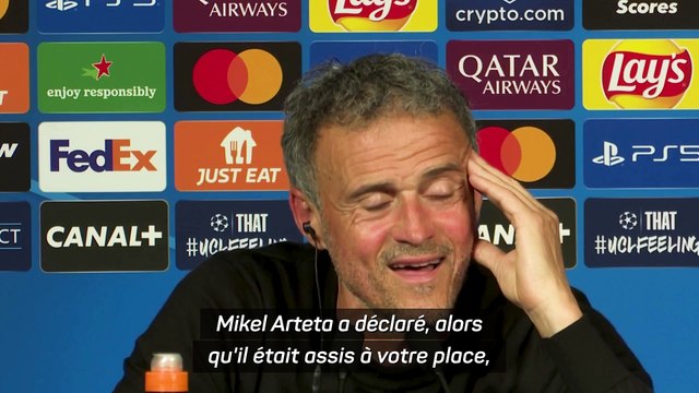 Luis Enrique : La meilleure équipe a perdu ? Je ne suis pas d'accord avec Arteta