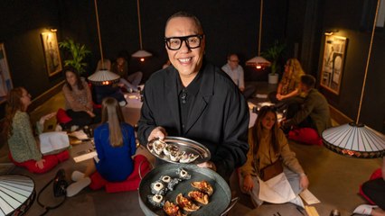 Gok Wan fronts launch of table-less restaurant serving food from the floor
