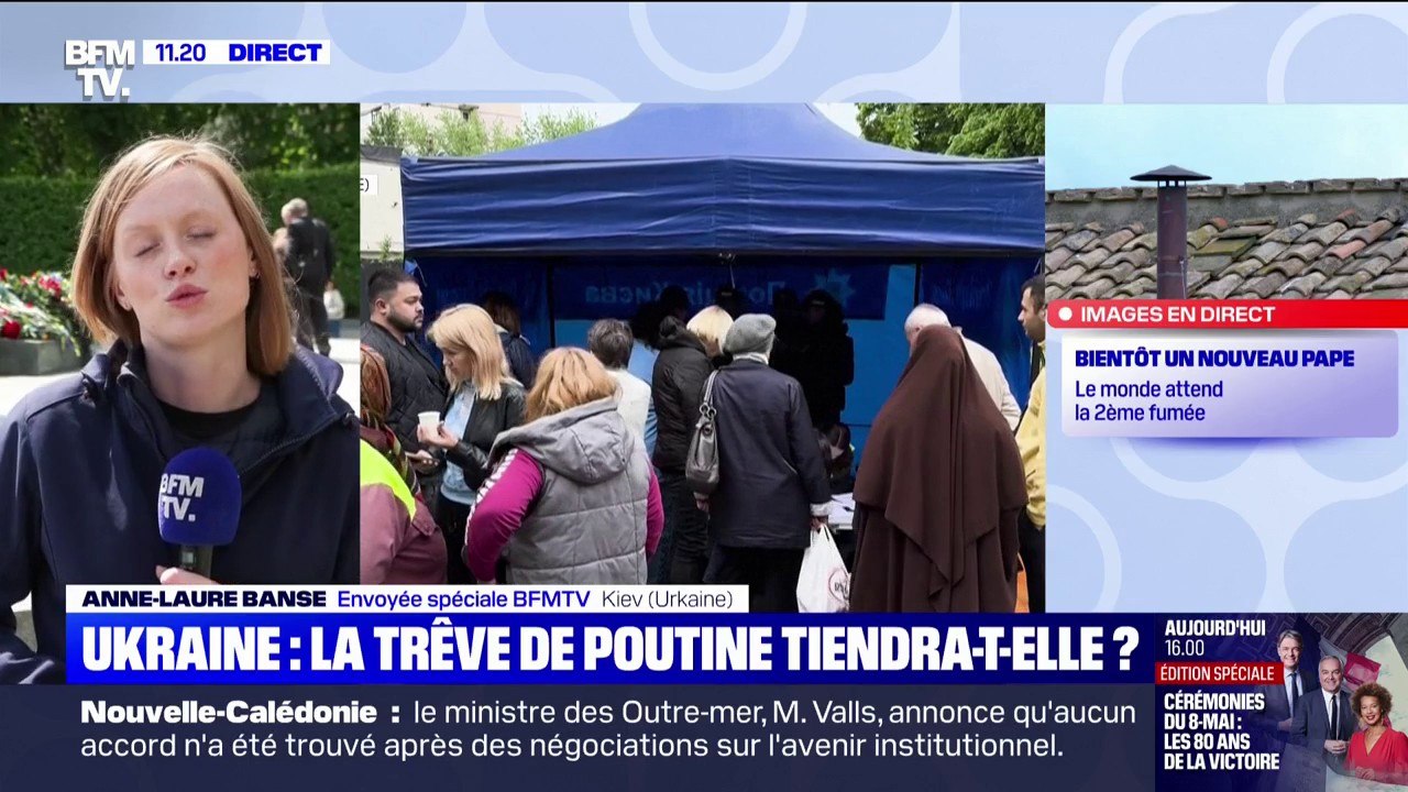 L'Ukraine ne reconnait pas la trêve de trois jours, unilatéralement décidée par Vladimir Poutine