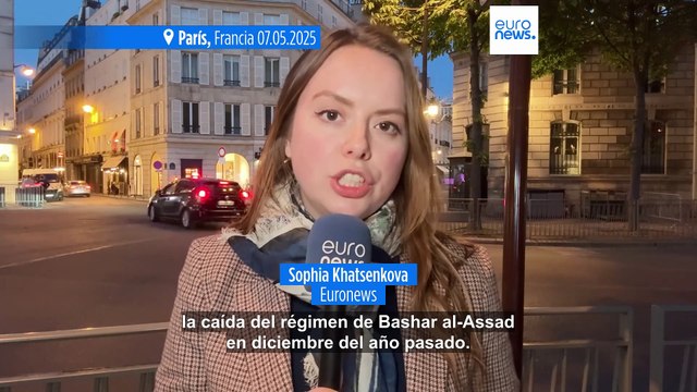 Macron apoya la relajación de las sanciones a Siria tras reunirse con el presidente interino Al Sharaa