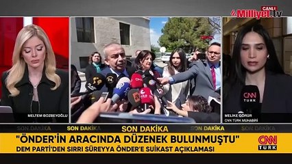 Sırrı Süreyya Önder'e suikast iddiası... DEM Parti'den açıklama geldi