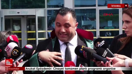 Avukat Epözdemir: Minguzzi cinayeti tamamen planlı programlı organize