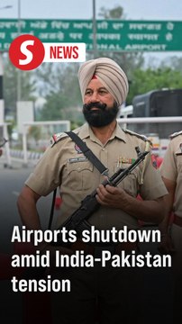 Airports in northern India shut down amid hostilities at border with Pakistan