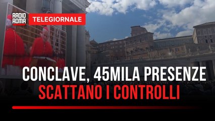 Conclave, folla e sicurezza a San Pietro