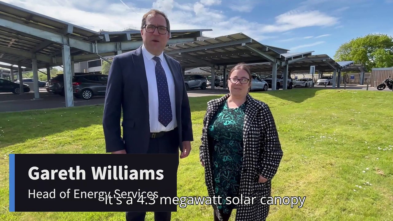 Lakeside solar project - video by Portsmouth City Council/Lakeside