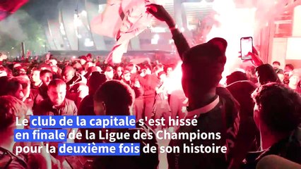 C1: les supporters du PSG entre "joie et de fierté" après la qualification en finale