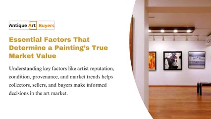 Key Factors That Define a Painting’s Value