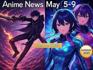 Anime News Roundup: Tougen Anki Premiere, Shinsei Galverse & More! (May 5-9, 2025)