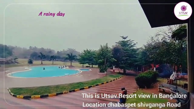 Experience the Rainy Charm of Utsav Club and Resort Best Resorts in Bangalore