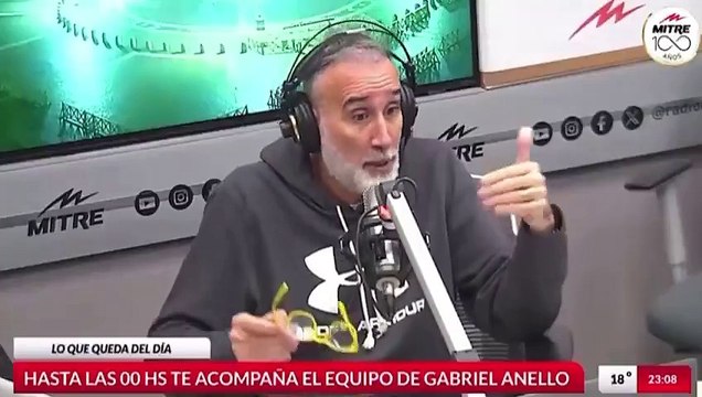 Gabriel Anello pidió disculpas tras sus dichos racistas contra Riquelme: Me equivoqué, me extralimité