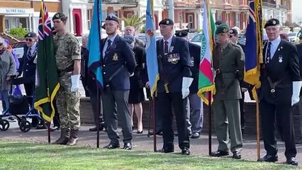 VE Day ceremony in Bexhill, East Sussex, on May 8 2025