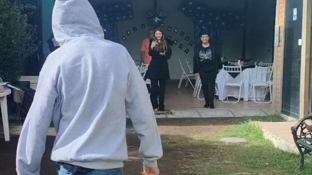 Grandparents make surprise visit to grandson for his 15th birthday celebration *Emotional!*