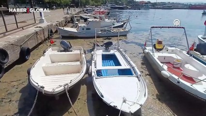 Balıkesir'in Bandırma kıyılarında müsilaj