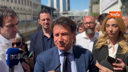 Conte: Convinceremo Grillo a votare a Genova? Chi lo sa, non lo so affatto