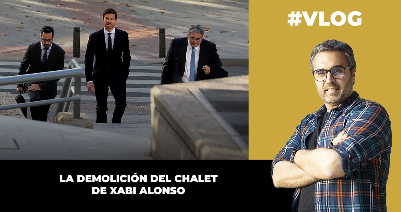 La demolición del chalet de Xabi Alonso