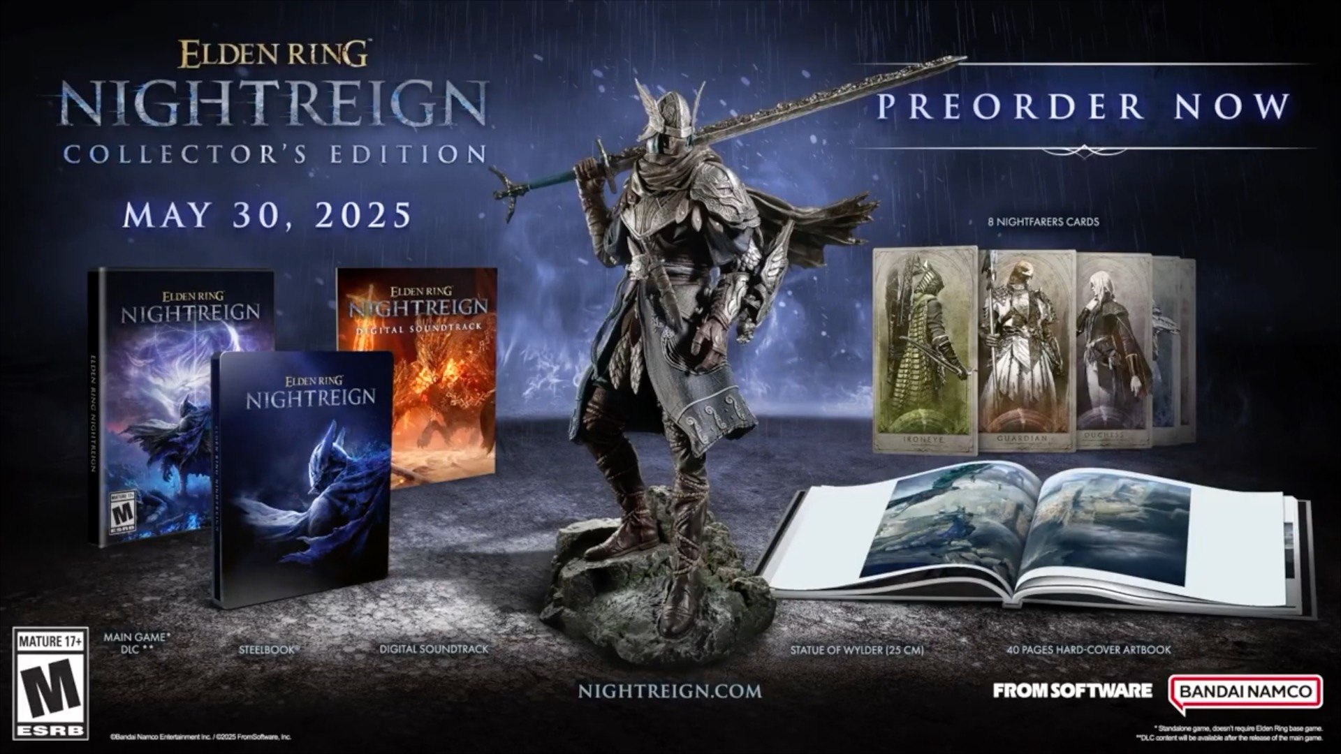 ⁣Elden Ring Nightreign Official Recluse Gameplay Trailer.