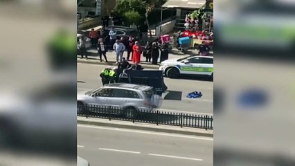 Samsun'da sağından geçmeye çalıştığı TIR’a çarpan motosikletin sürücüsü öldü!