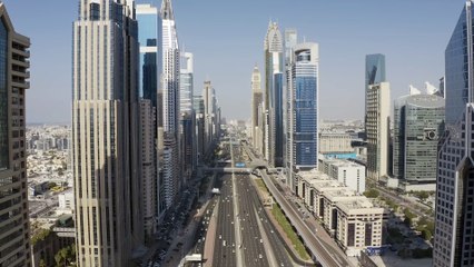 Drone Footage of a Highway