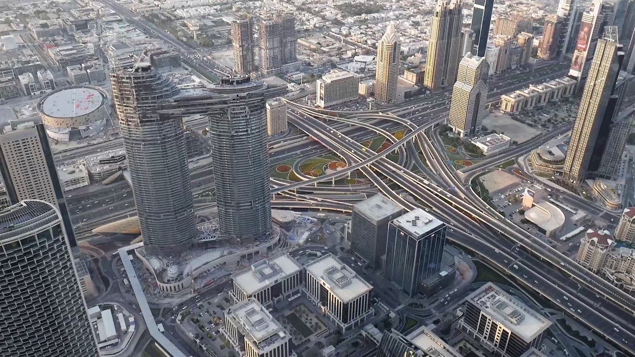 Big City Seen From Above