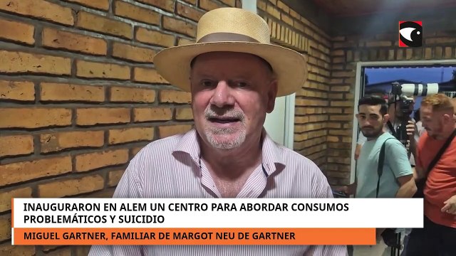 Inauguraron en Alem un centro para abordar consumos problemáticos y suicidio