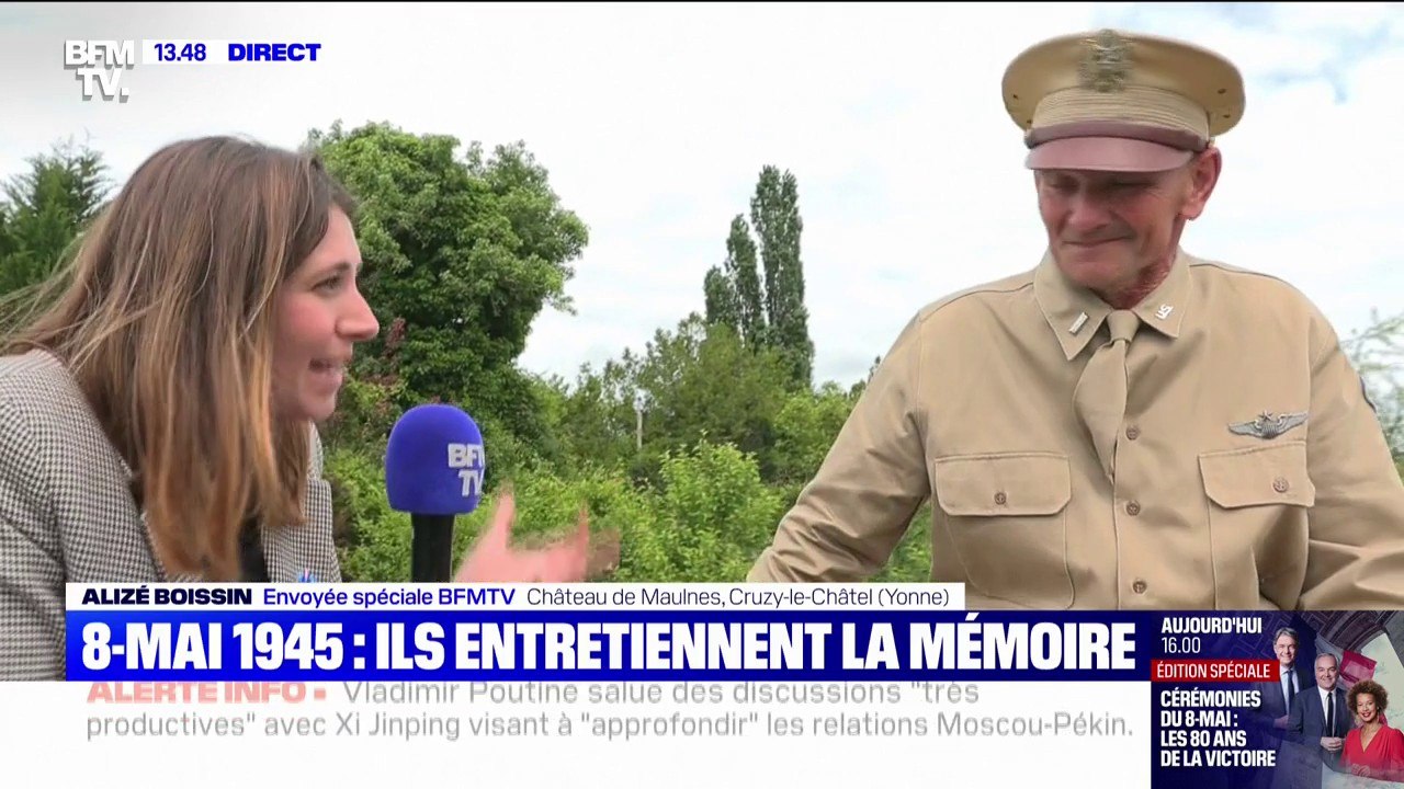 "C'est un devoir de mémoire": des reconstitutions de batailles organisées dans l'Yonne pour les commémorations du 8-Mai