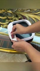 Advanced Smart Trash Can with Innovative Striped Design | Gear Home