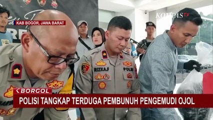 Polisi Tangkap Pelaku Terduga Pembunuhan Pengemudi Ojol di Bogor