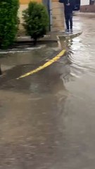Una fuerte tromba de agua provoca imágenes llamativas en Villasequilla