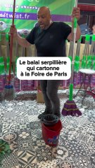 La balai serpillère qui cartonne à la Foire de Paris - Pavillon 7 / Vidéo réalisée sans contrepartie