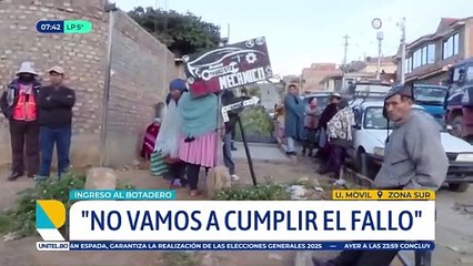 Vecinos de K’ara K’ara mantienen vigilia y bloqueo para impedir que ingrese basura al botadero