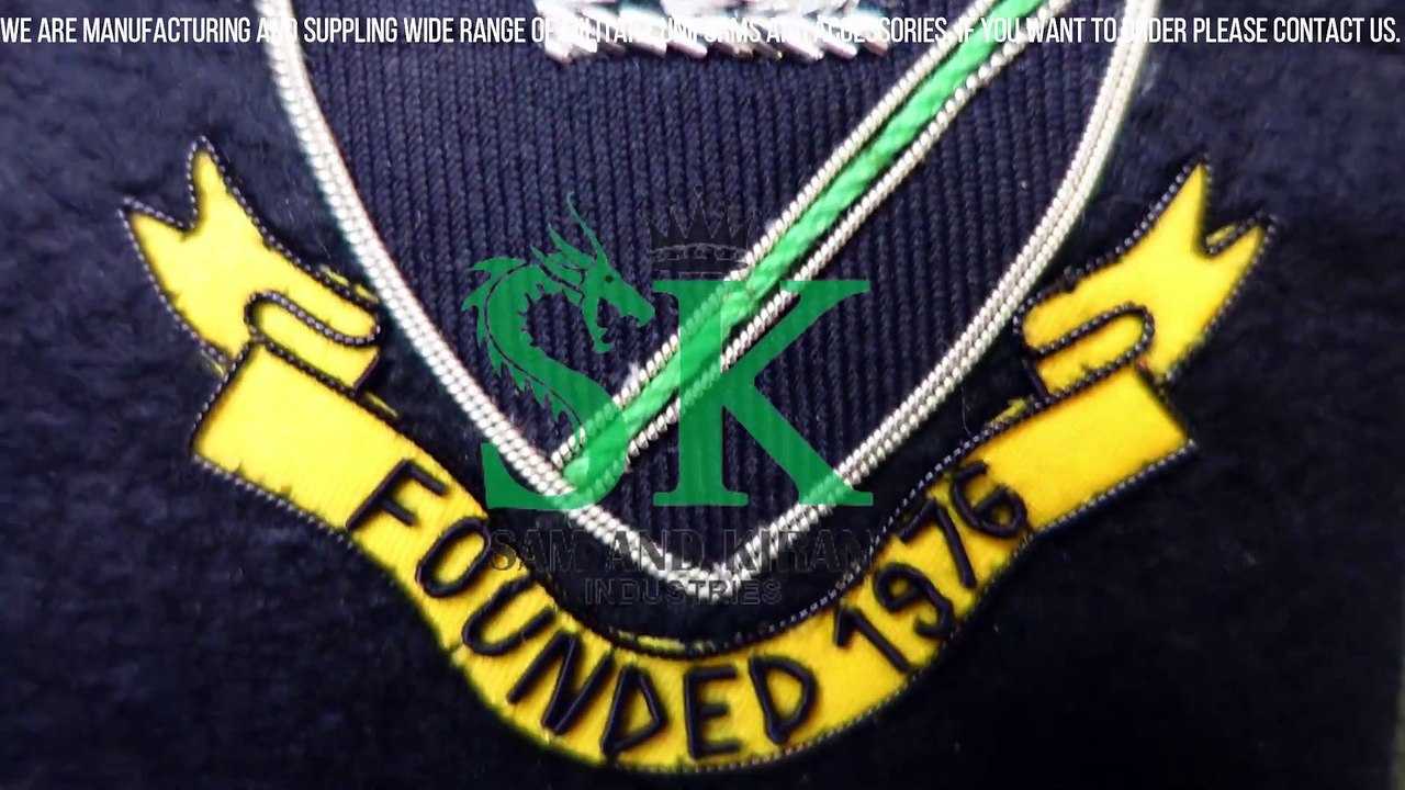 Acklam Rugby Club Patch, EMBROIDERY PATCHES, Pakistan Patches Suppliers