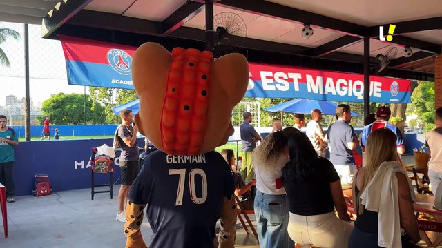 Torcedores do PSG se reúnem no Rio para acompanhar Champions League