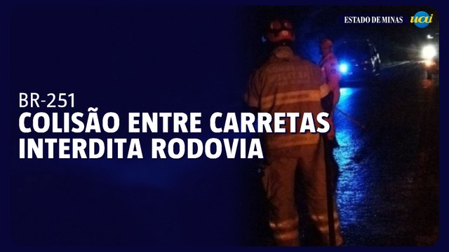 Corpo de bombeiros militar atende ocorrência de colisão entre veículos